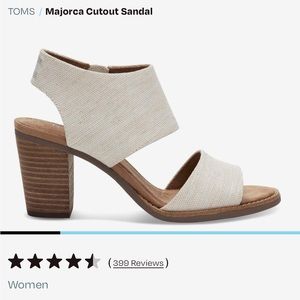 Brand new - never worn Tom’s sandals. These are very cute!